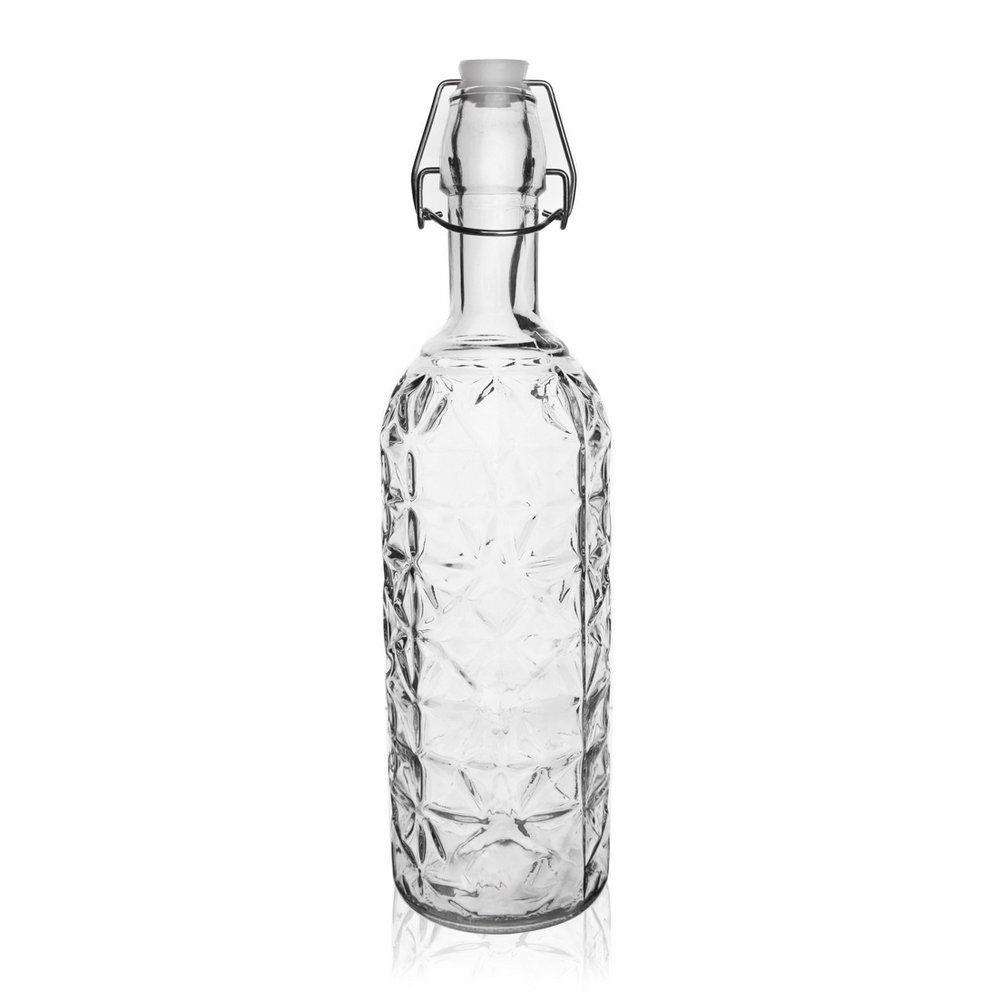 Sticla pentru alcool Orion, Sticla, 0.75 l, Transparent